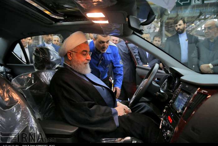 President Rouhani launches Iran Khodro