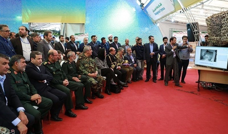 Iran unveils minefield simulator