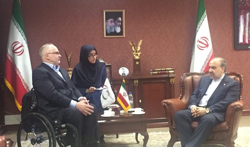 IPC president Craven praises Irans progress within the Paralympic movement