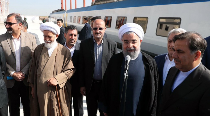 At President Rouhani