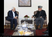 Zarif discuss fight against terrorism with Karzai