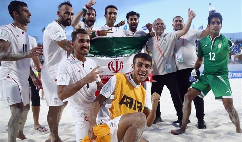 Iran comes third in FIFA beach soccer world cup