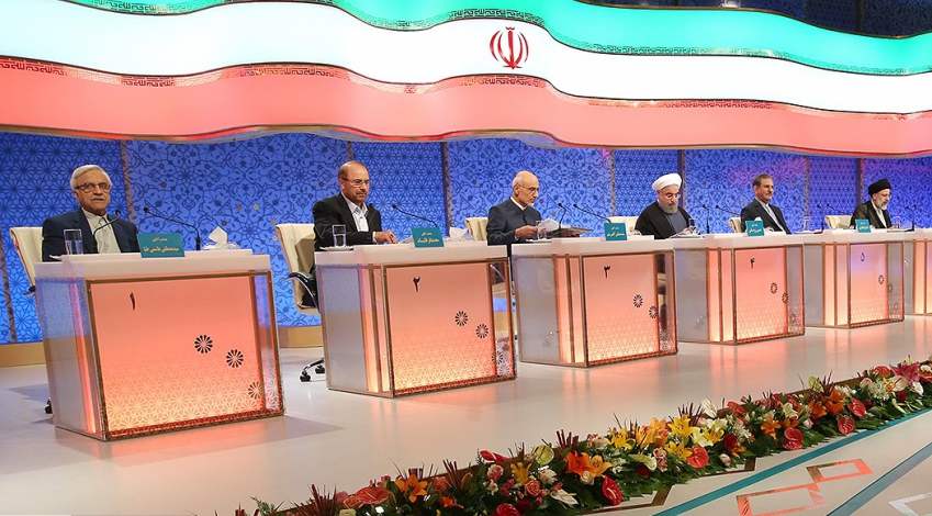 Iran presidential candidates begin final live TV debate