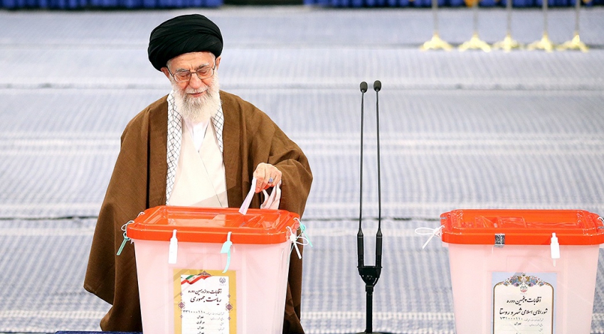 Supreme Leader casts vote in presidential, local elections