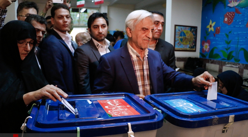 Hashemi Taba votes in presidential, local elections