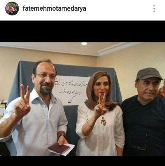 Great Iranian film director casts his vote in Cannes