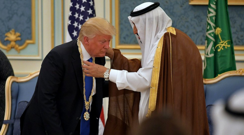 Trump receives Saudi Arabias highest civilian honor