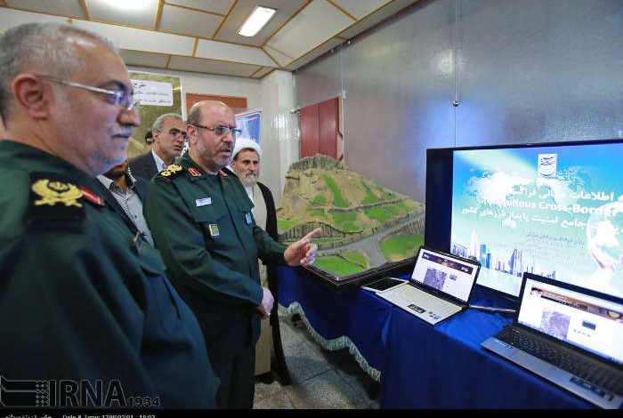 Iran unveils new military geography projects