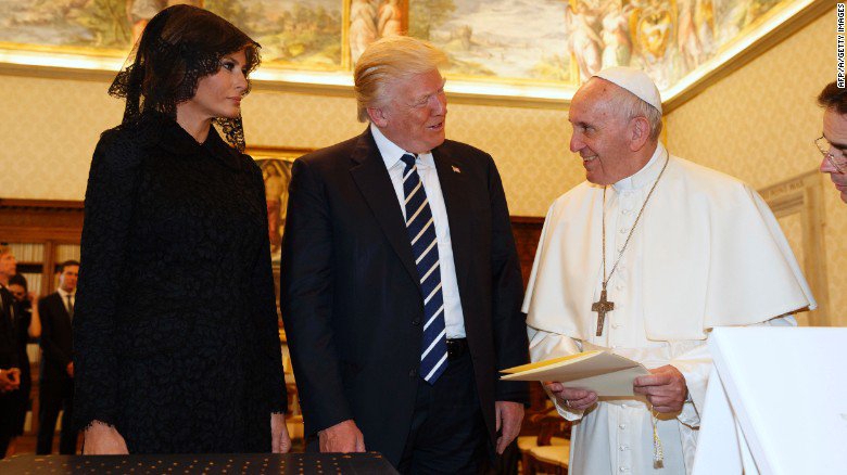 Trump meets with Pope Francis in Vatican