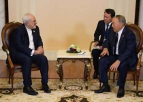 Iran FM holds talk with Kazakh President