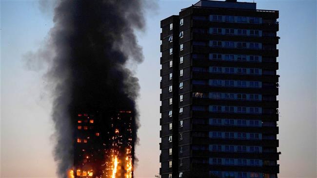London tower block fire: Flames engulf Grenfell Tower