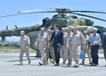 Syrian president visits Russian-run air base in Latakia