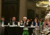 Zarif attends ECFR meeting in Rome