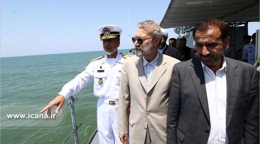 Larijani: Safeguarding navy forces vital for boosting Irans authority in Caspian sea
