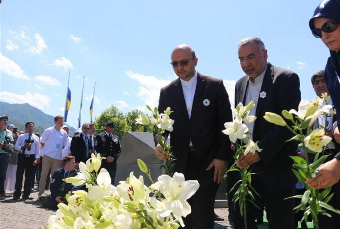 Iranian envoys attend commemoration of Srebrenica massacre