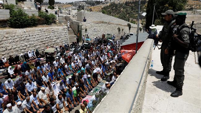 Protests rage on as Israel tightens grip on Aqsa