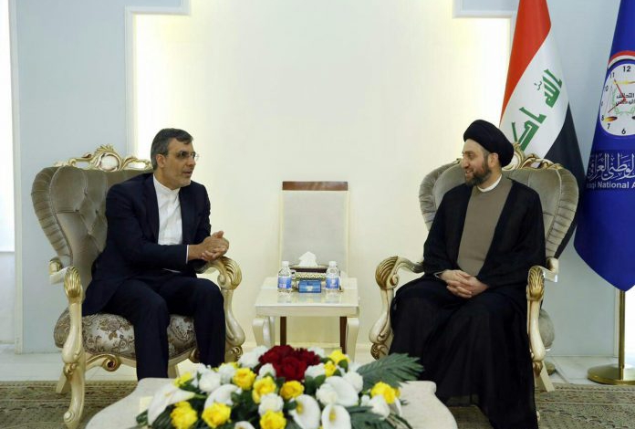 Iranian diplomat, Iraqs Ammar Hakim meet in Baghdad