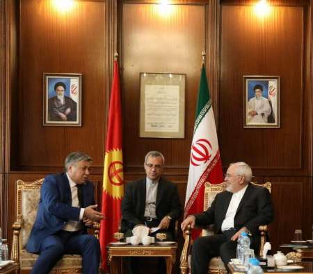 FM Zarif: Iran interested in creating air link with Kyrgyzstan