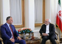 Iran FM holds talks with Moldova president