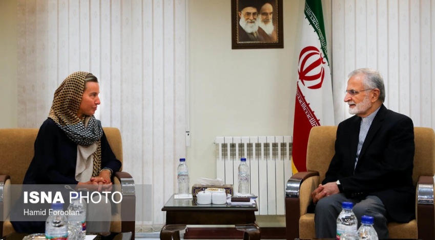 Kharrazi: Mogherini had no answer to EU backing US on anti-Iranian statement