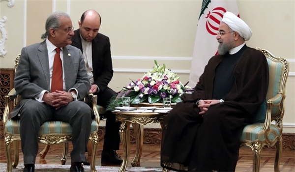 President Rouhani underlines necessity for Iran-Pakistan anti-terrorism cooperation