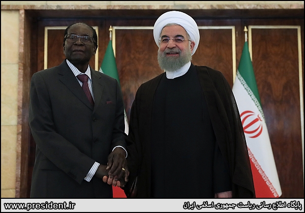 Rouhani calls for boost of ties between Iran, Zimbabwe