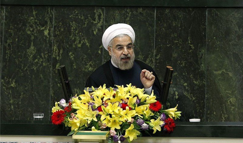 Iranian parliament begins discussions on President Rouhani