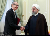 Photos: New ambassadors submit credentials to Iranian President  <img src="https://cdn.theiranproject.com/images/picture_icon.png" width="16" height="16" border="0" align="top">