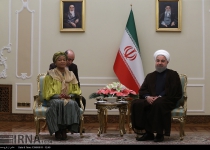 Photos: Iranian president meets South African speaker  <img src="https://cdn.theiranproject.com/images/picture_icon.png" width="16" height="16" border="0" align="top">