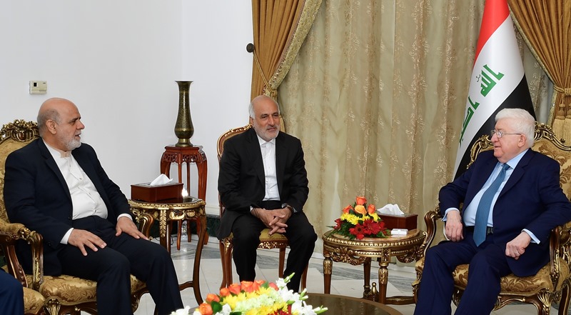 Iraqi President hails Iran