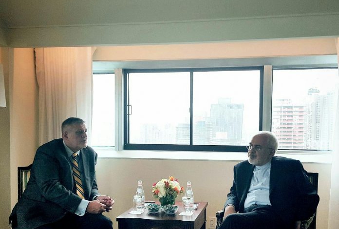 UN special envoy for Iraq meets with FM Zarif