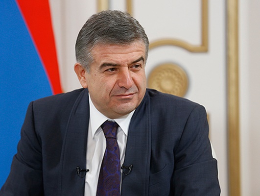 Armenian PM to visit Tehran on Monday