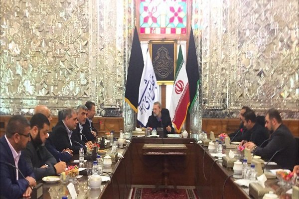 Larijani calls Palestinians to be united against Israel regime