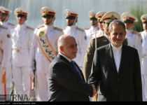 Veep officially welcomes Iraqi PM in Tehran
