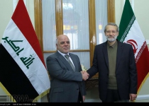 Photos: Iran Parliament Speaker meets Iraqi PM in Tehran  <img src="https://cdn.theiranproject.com/images/picture_icon.png" width="16" height="16" border="0" align="top">