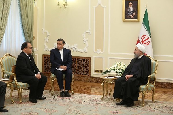 Rouhani: Iran welcomes expansion of ties with Philippines