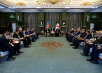 Photos: Irans president meets Azeri counterpart in Tehran  <img src="https://cdn.theiranproject.com/images/picture_icon.png" width="16" height="16" border="0" align="top">