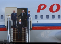 Photos: Russian President arrives in Tehran  <img src="https://cdn.theiranproject.com/images/picture_icon.png" width="16" height="16" border="0" align="top">