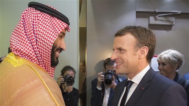 Macron in Saudi Arabia for questions as Hariri remains in shadows