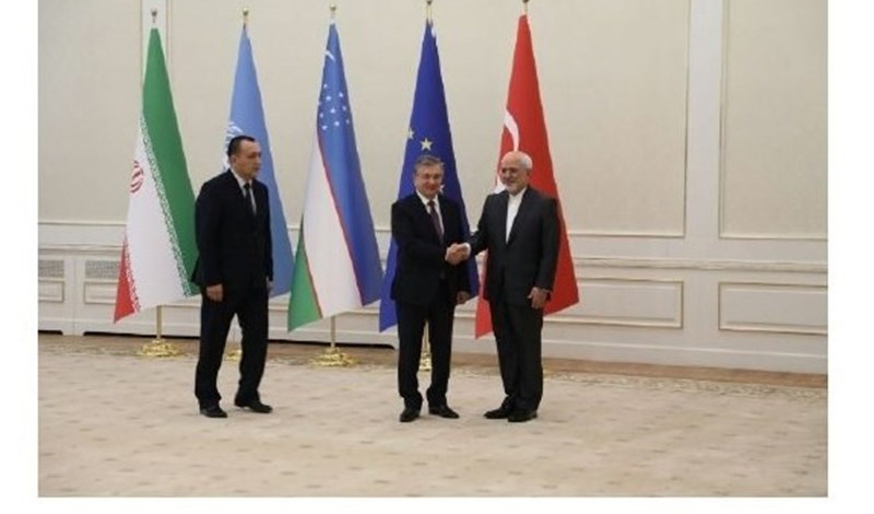 Iranian top diplomat, Uzbek president discuss bilateral ties