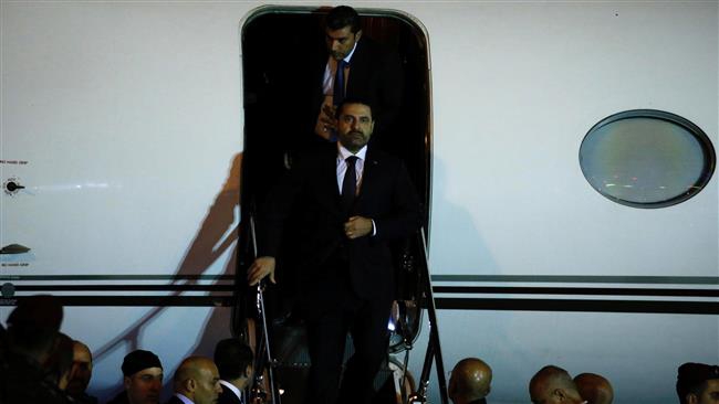 Hariri arrives back in Lebanon after announcing resignation from Riyadh