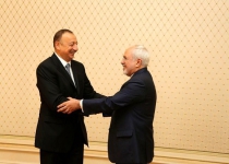 Zarif, Azeri pres. mull over combating terrorism, bilateral ties