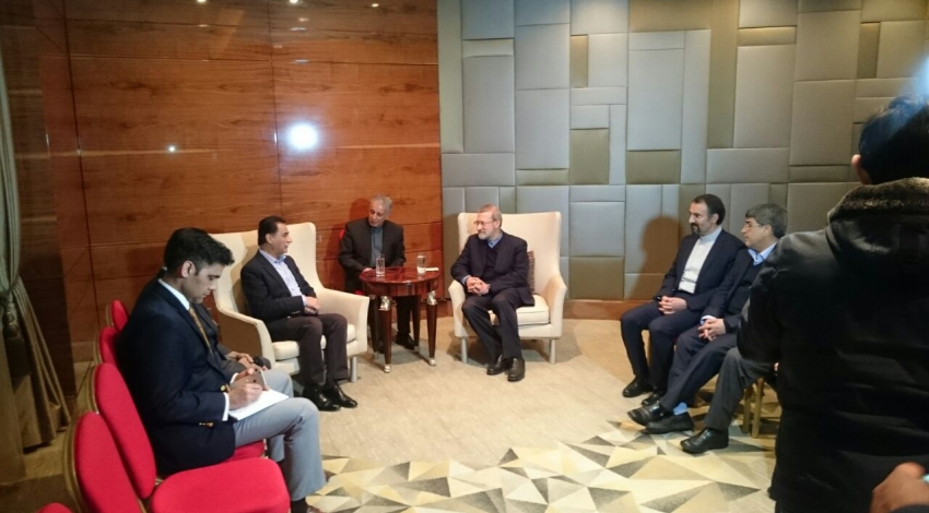 Iran, Pakistan speakers discuss mutual cooperation