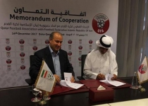 Iran, Qatar football federations sign memorandum of understanding