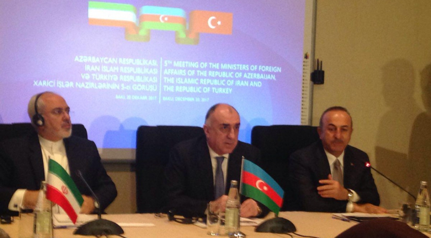 Iran, Turkey, Azerbaijan issue joint statement after trilateral meeting