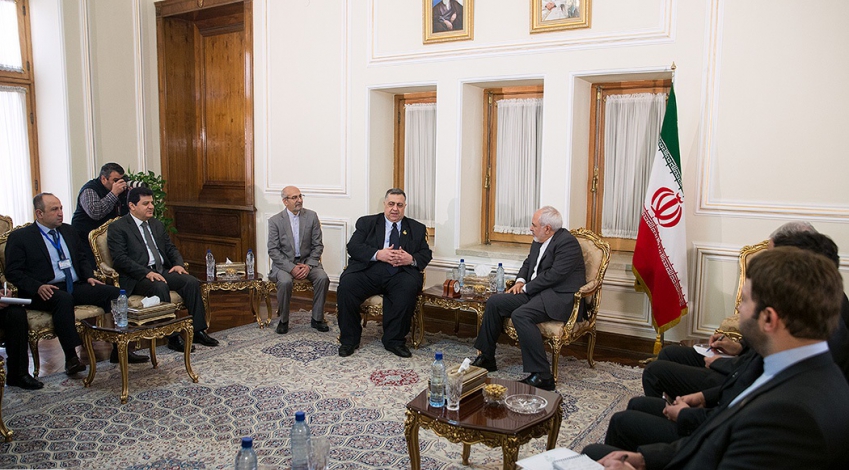 Zarif, Syrian head of Peoples Council meet in Tehran