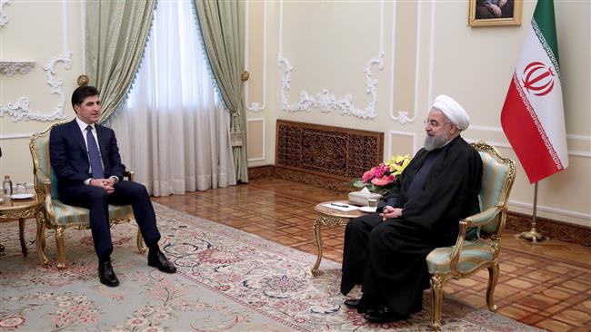 In meeting with KRG, President Rouhani says Iran backs unified Iraq