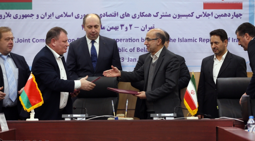 Iran, Belarus to open credit line worth 5b to export products