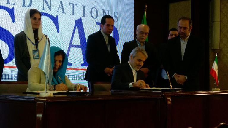 Iran, UN sign MoU to open APDIM office in Tehran