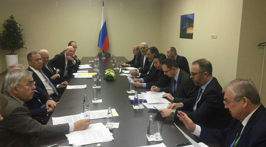 Russian FM meets Iran, Turkey, UN envoys in Sochi